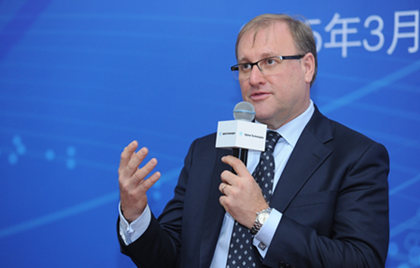 安捷倫科技總裁兼首席執行官Mike McMullen先生在2015安捷倫科技節開幕儀式上致辭